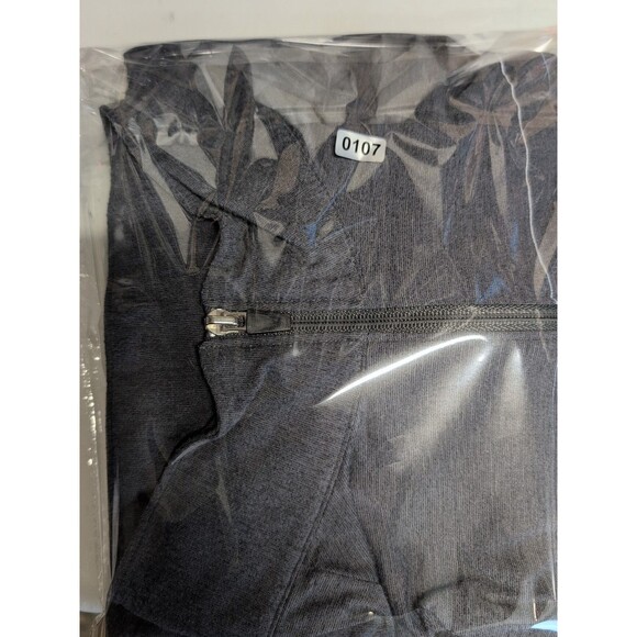 Travis Mathew Quarter Zip Pullover Men Large Gray/ Black Striped Stretchy - Picture 12 of 12